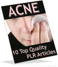 Acne PLR articles for you