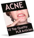 Acne PLR articles