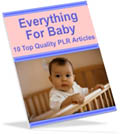 Babies PLR articles for you