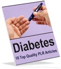 Diabetes PLR articles for you