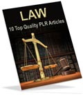 Law PLR articles for you