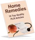 Natural Remedies PLR articles for you